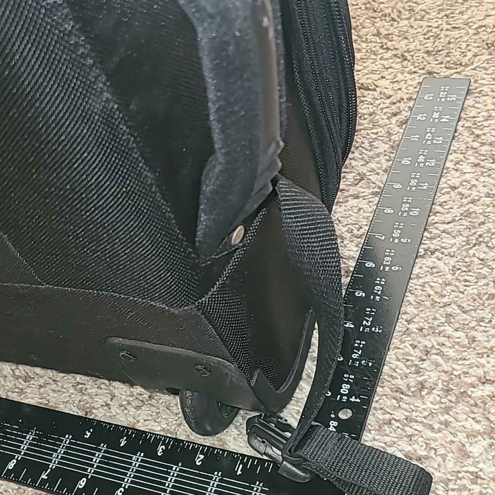 High Sierra Black Rolling Bag